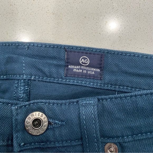Ag Adriano Goldshmied The Stilt Cigarette Jean Dark Blue sz 26 - Picture 4 of 9